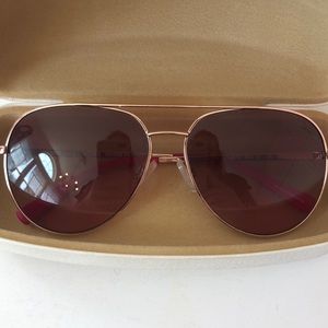 Rose gold Michael Kors sunglasses